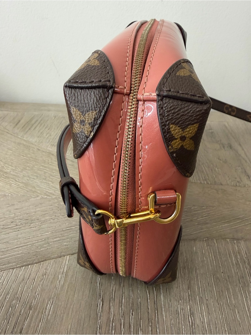 Louis Vuitton Venice Soft Trunk Patent Crossbody Bag - Picture 3 of 12